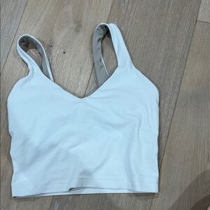 White Lululemon Align Tank Top
